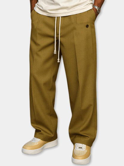 Relaxed Cotton Trousers