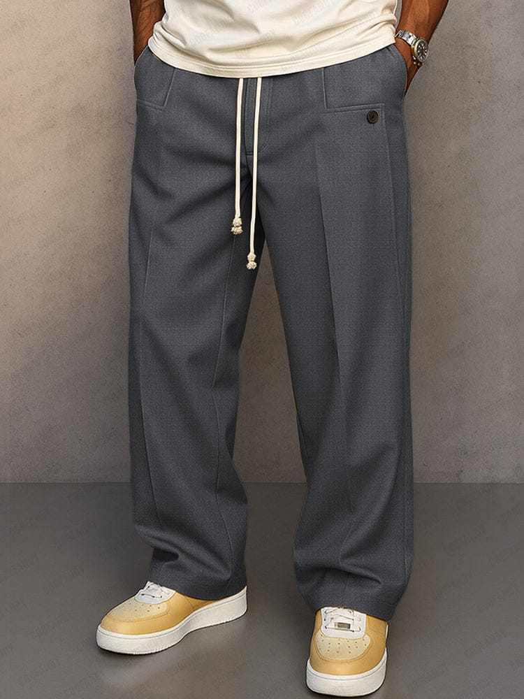 Relaxed Cotton Trousers