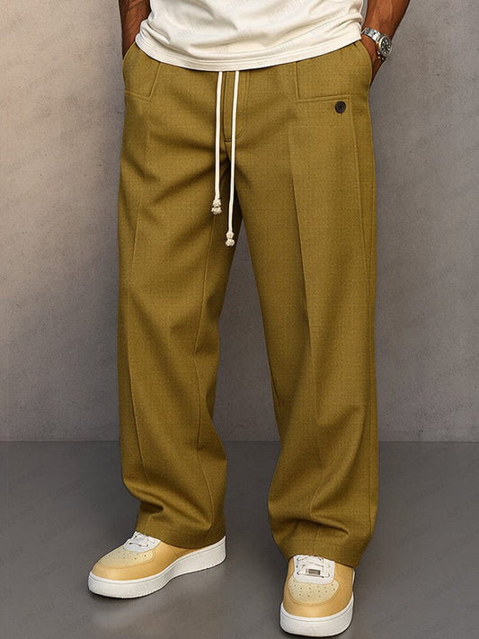 Relaxed Cotton Trousers