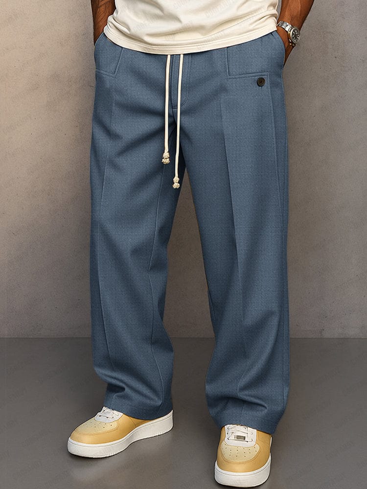 Relaxed Cotton Trousers