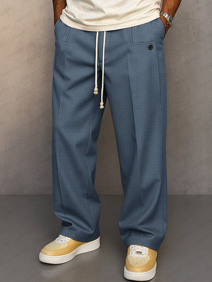 Relaxed Cotton Trousers