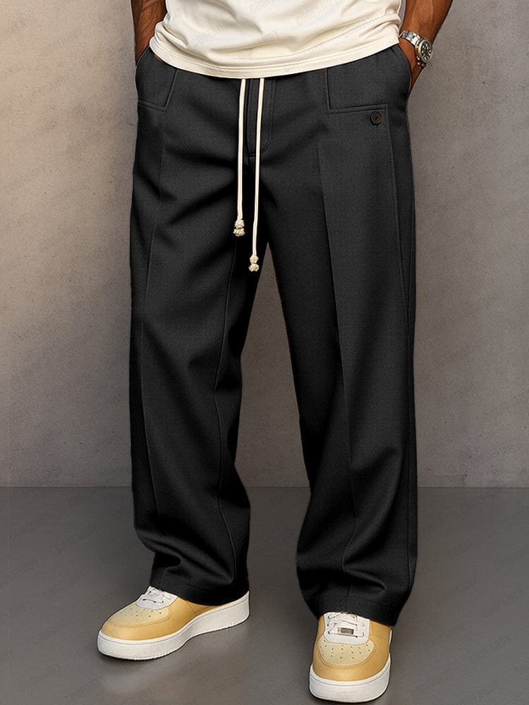 Relaxed Cotton Trousers