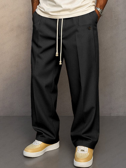 Relaxed Cotton Trousers