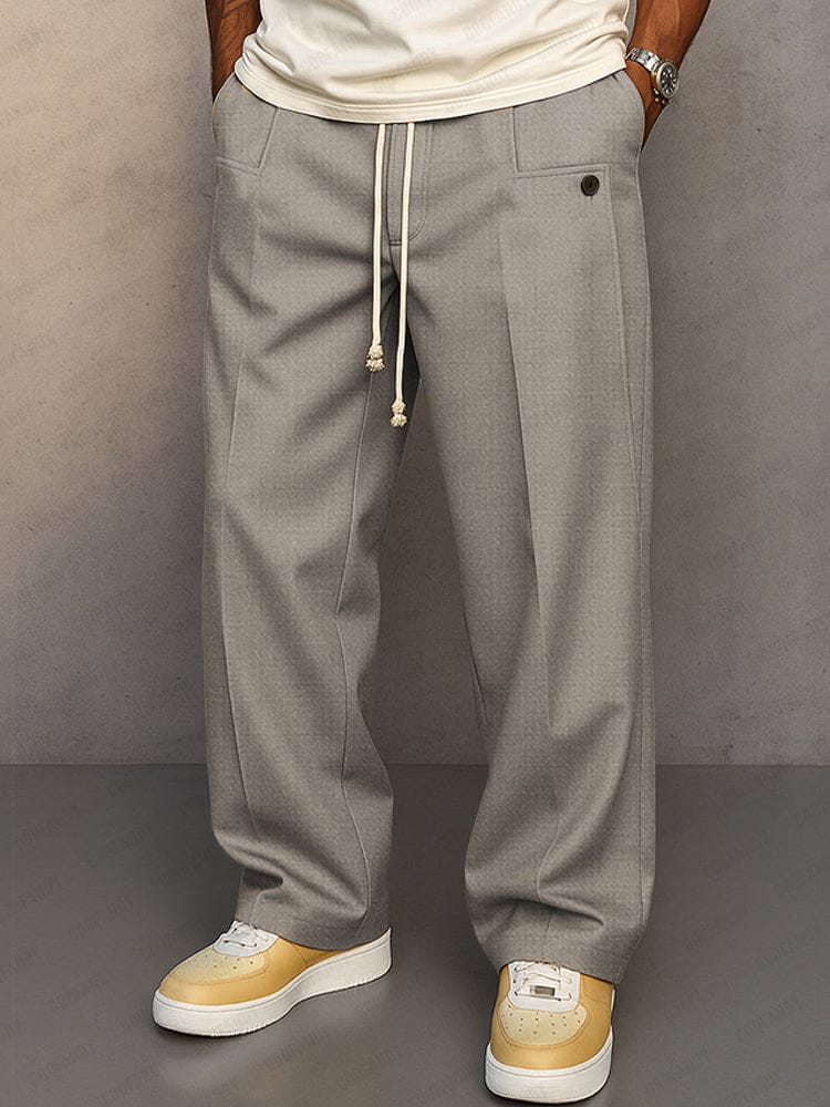 Relaxed Cotton Trousers