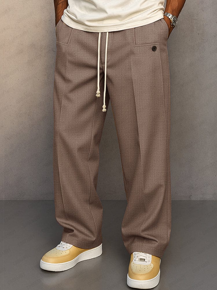 Relaxed Cotton Trousers